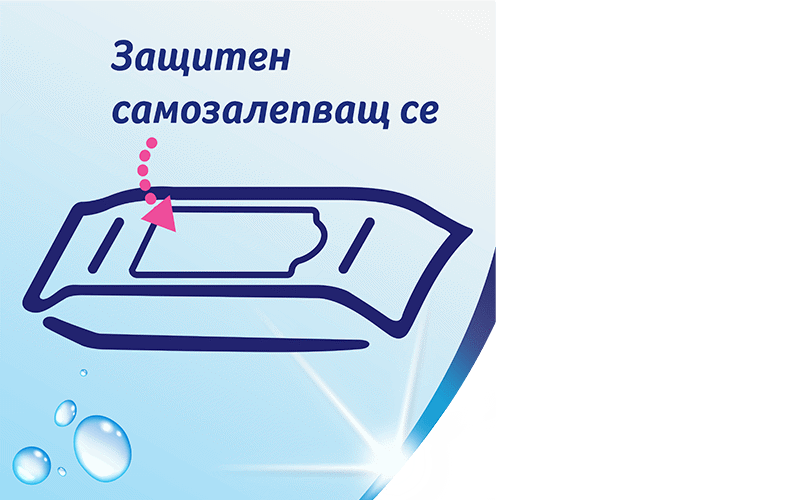 Удобно, самозалeпващ капак за свежо отваряне