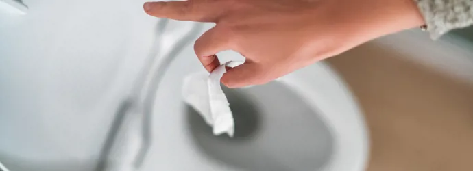 Чи можна змивати вологий туалетний папір?