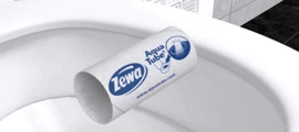 2014 история Zewa - launching Aqua Tube