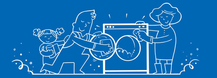 Как почистить стиральную машину  в 5 шагов
