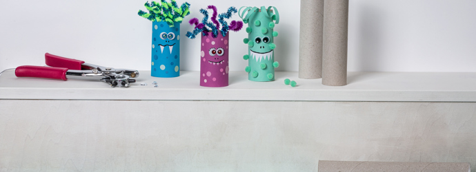 Halloween DIY Kleine Monster