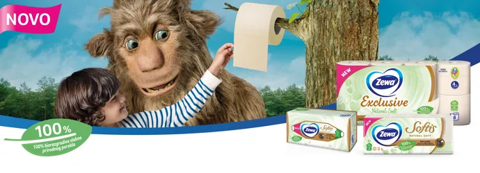 Zewa Natural Soft - kreirano za vas, inspirisano prirodom