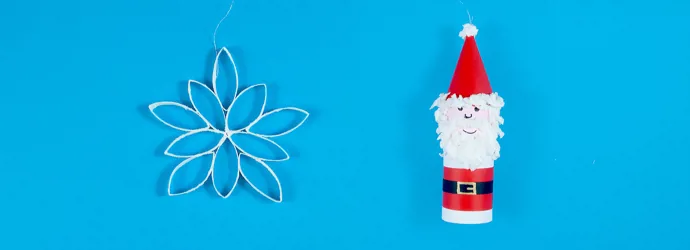 Schnelle und einfache Bastelideen für Weihnachten mit Kindern