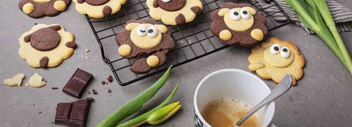 Schäfchen-Kekse: ein einfaches leckeres Rezept für die ganze Familie