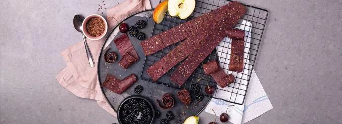 Apfel-Holunder-Fruchtleder: Der etwas andere Snack für zwischendurch