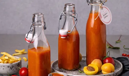 Selbstgemacht schmeckt's am besten: Tomaten-Aprikosen-Ketchup