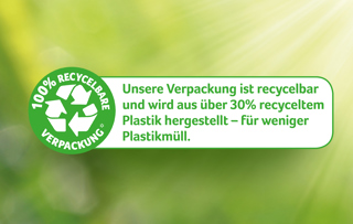 Recycelbare Verpackung