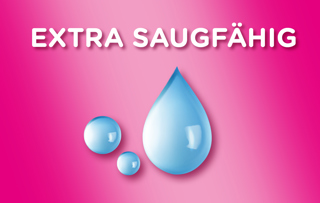 Jetzt extra saugfähig