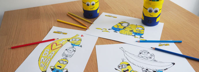 Minions-Ausmalbilder