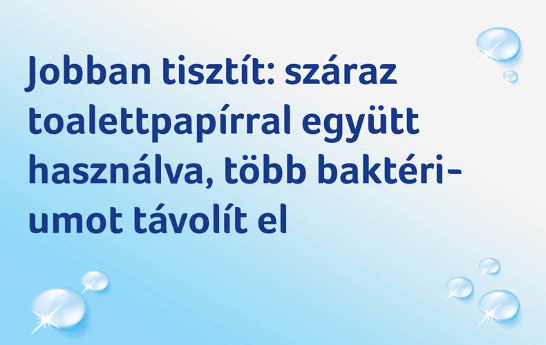 Tapasztald meg a tökéletes higiéniát, minden nap!