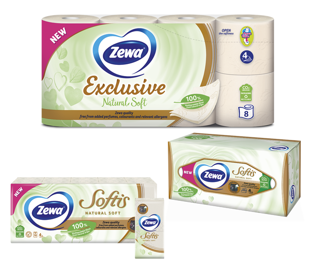Zewa Natural Soft – Gondoskodás neked és gondoskodás a természetnek