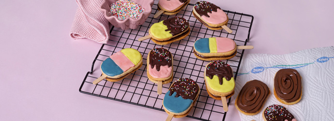 Cookie-Popsicles
