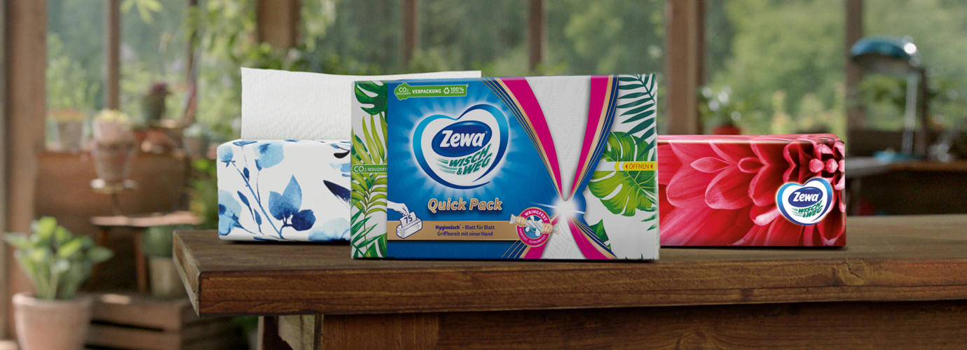 Zewa Wisch & Weg Quick Pack Küchentücher
