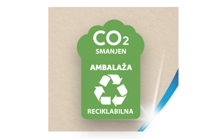 Reciklabilno pakovanje sa smanjenim CO₂