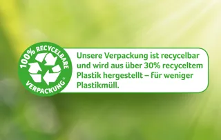 Recycelbare Verpackung