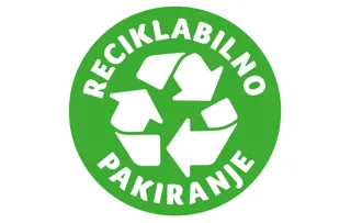 Ambalaža koja je prikladna za recikliranje, s praktičnim zatvaračem koji održava svježinu