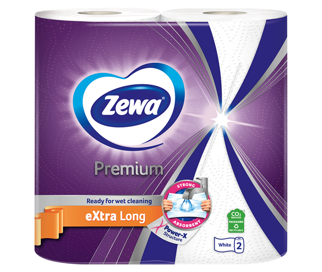 Novi Zewa Premium kuhinjski papirnati ručnici s Power-X strukturom