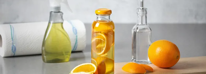Natürlichen Orangenreiniger selber machen