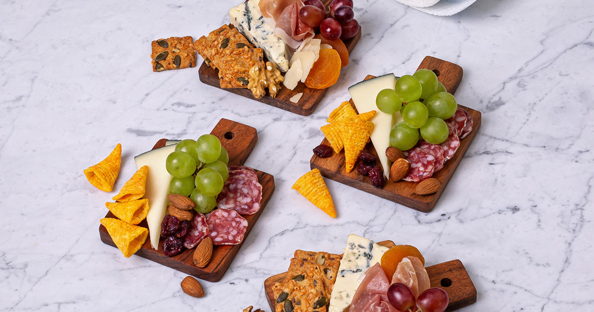 MiniCharcuterieBoards Einfach, schnell und lecker Zewa